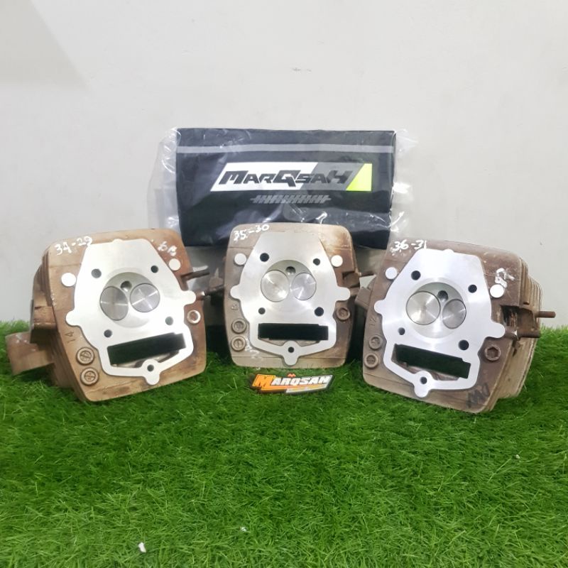 HEAD KOP SUDUT TIGER HEREX HEAD MODIF SUDDUT TIGER MP GL BAHAN ORI COPOTAN 34/29 35/30 36/31 MARQSAH