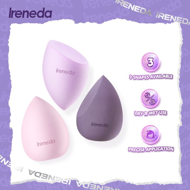 (READY &amp; ORI) IRENEDA Flawless Face Makeup Sponge IR-T02