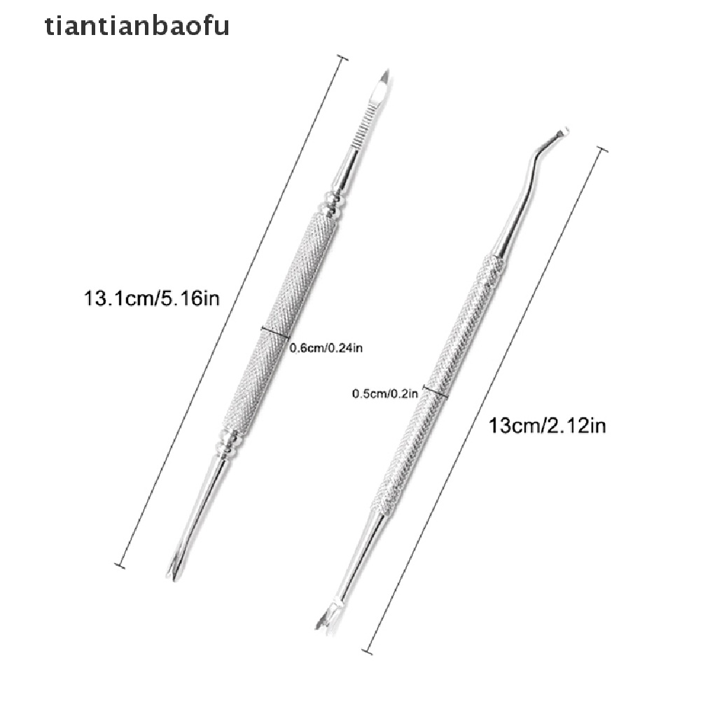 [tiantianbaofu] 1pcs Cuticle Dead Skin Trimmer Penghilang Manicure Pedicure Alat Kuku Kulit Butik