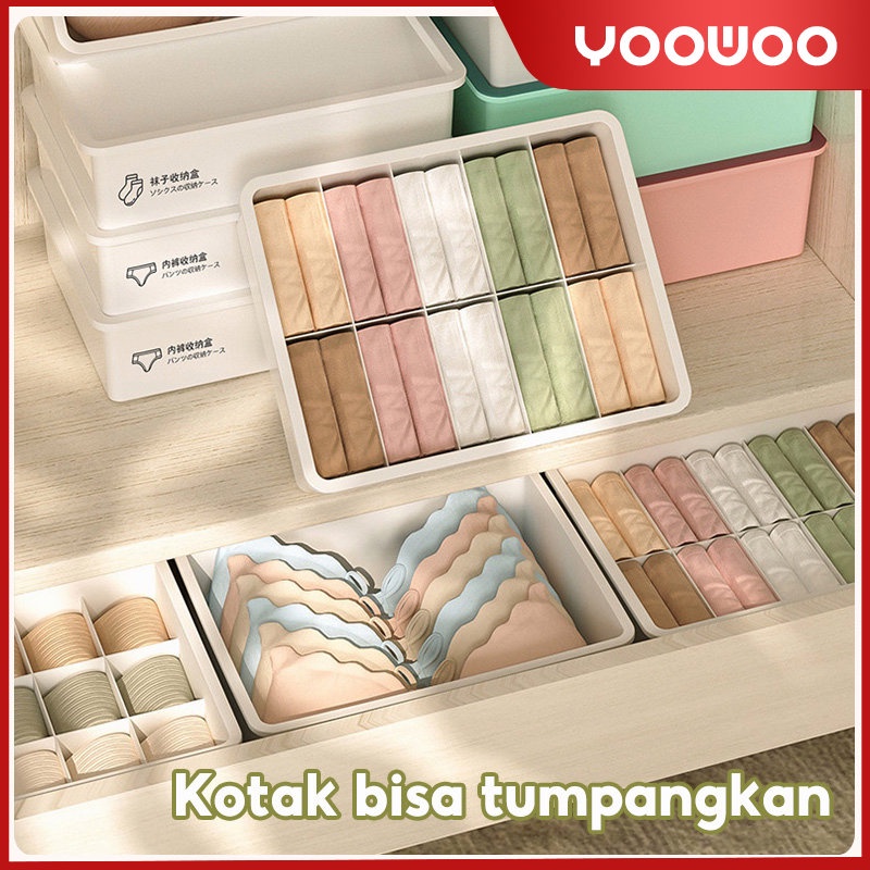 Storage box / Storage box underwear / penyimpanan underwear / storage box sekat