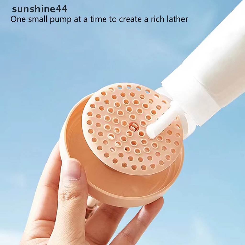 Sunshine 1pcs Portable Foam Maker Cup Bubble Foamer Pembuat Pembersih Wajah Foam Cup Body Wash Bubble Maker Bubbler Untuk Alat Pembersih Wajah ID