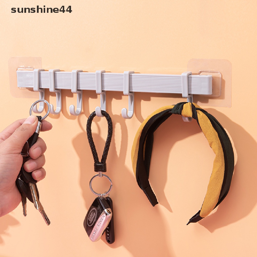 Sunshine Kitchen Storage Hook Lemari 6kait Rak Penyimpanan Organizer Rumah ID