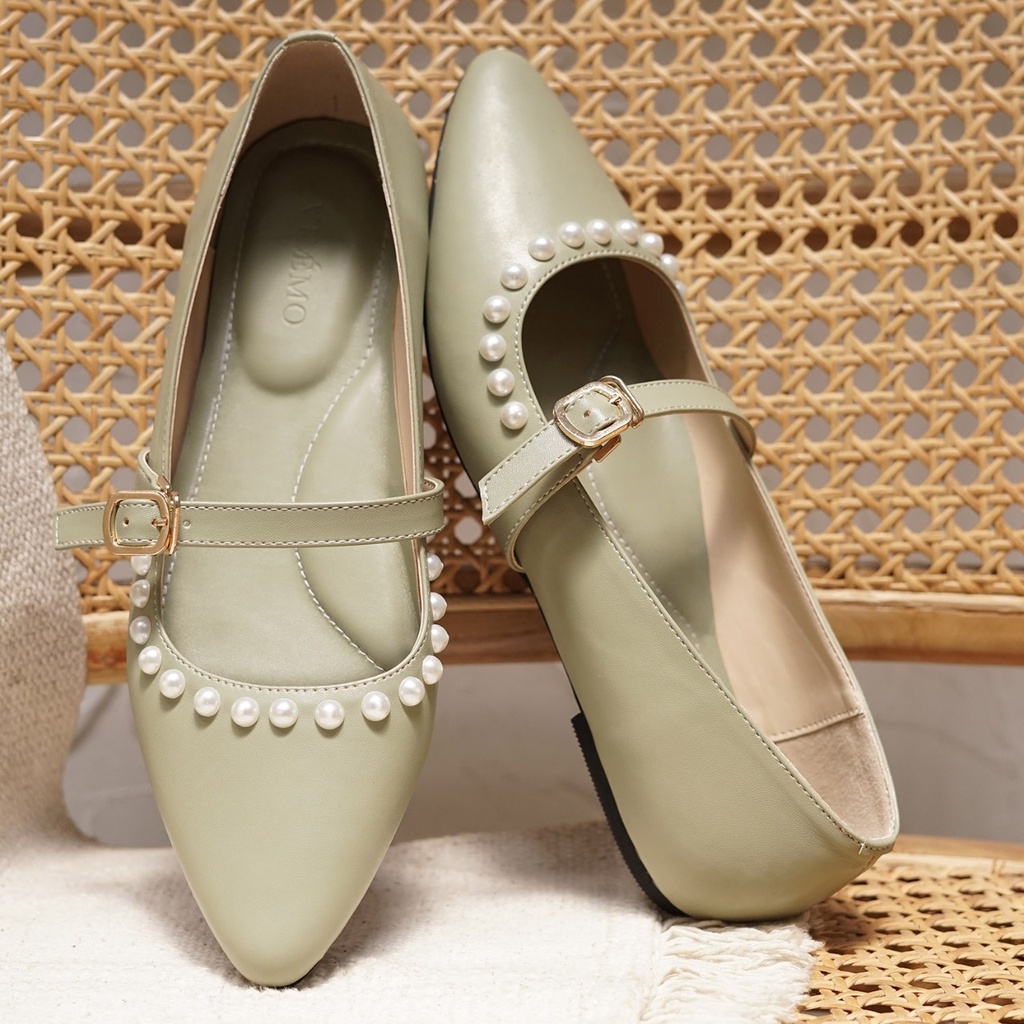 Vimemo Marry Jane Flatshoes - Lizzy