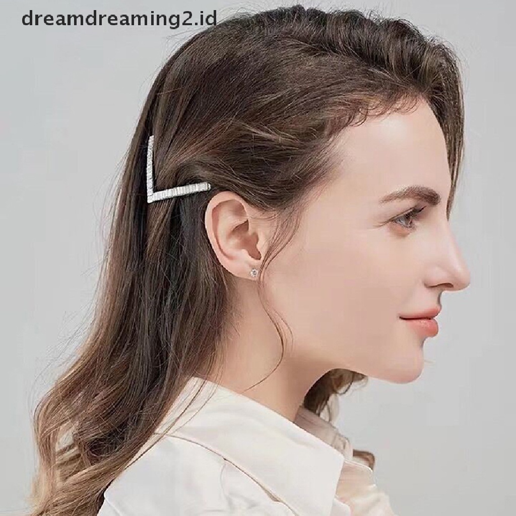 (hot) Perhiasan Rambut Untuk Wanita Zirkon Logam Jepit Rambut Hiasan Pernikahan Hair Clips//