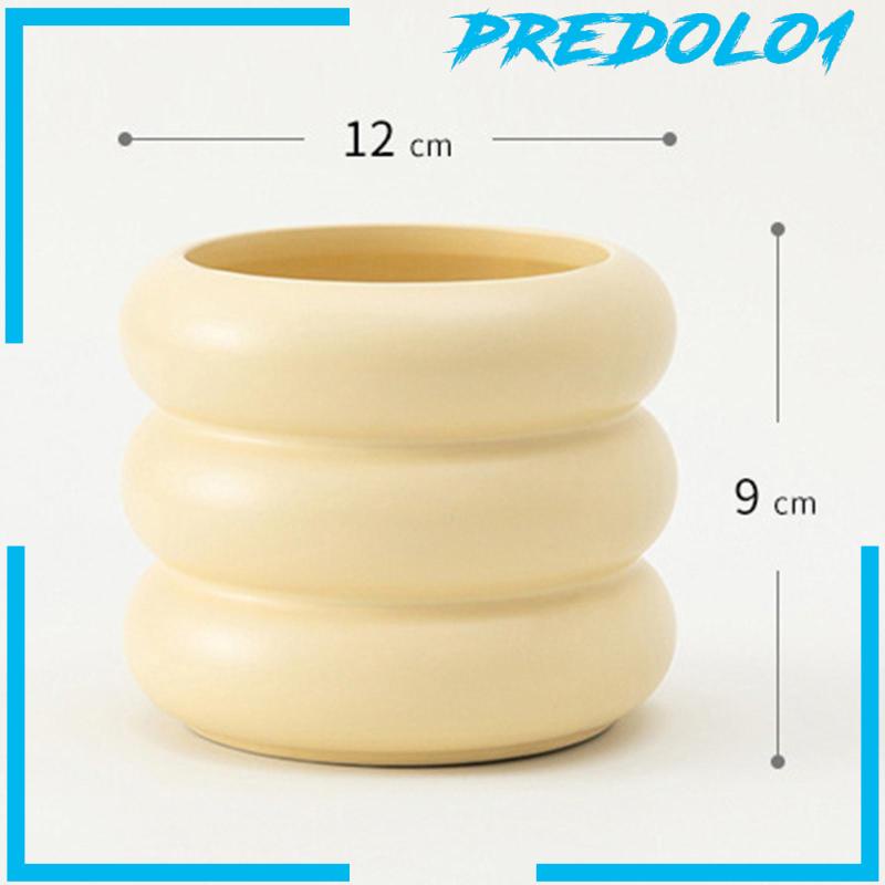 [Predolo1] Tempat Kuas Makeup Decors Planter Table Centerpieces Vas Bunga Keramik