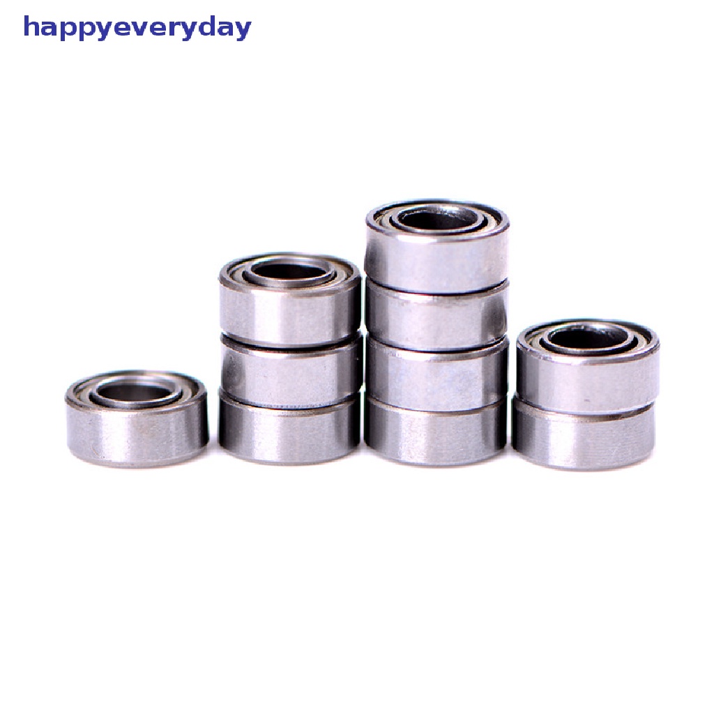 [happy] 10pcs MR105ZZ L-1050 MR105 deep groove ball bearing 5x10x4 mm Miniatur Mr105zz Bearing ABEC-1 (10PCS) 5 * 10 * 4mm Miniatur MR105 ZZ Ball Bearing  Mr105zz Bantalan Bola 5x