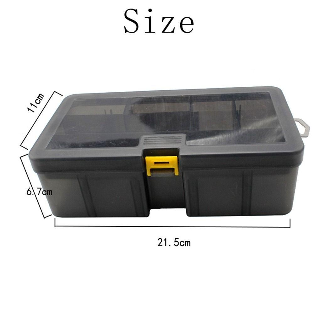 TOP Fishing Tackle Box Waterproof Container Organizer Aksesoris Pancing