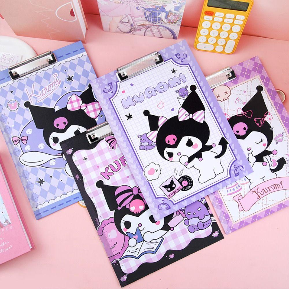Mxbeauty Papan Klip Tulisan Kreatif Kawaii Hello KT Menu Folder Menulis Tablet Siswa Stationary File Folder Note Pad Clip Tulisan Pad Kertas Organizer
