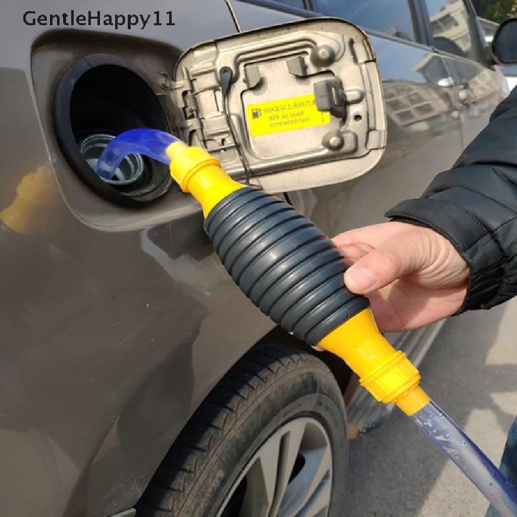 Gentlehappy Car Fuel Sucker Transfer Oli Pompa Bbm Mobil Bensin Solar Liquid Fuel Saver id