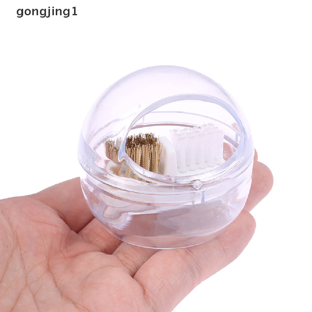 Ggg Sikat Mata Bor Kuku Profesional Sikat Pembersih Kawat Plastik &amp; Tembaga Manicure ID