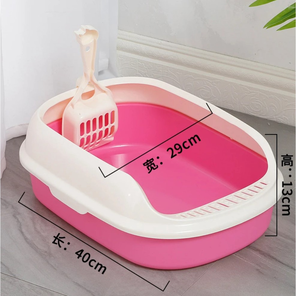 Bak Pasir Classic Litter Box Kotoran Kucing