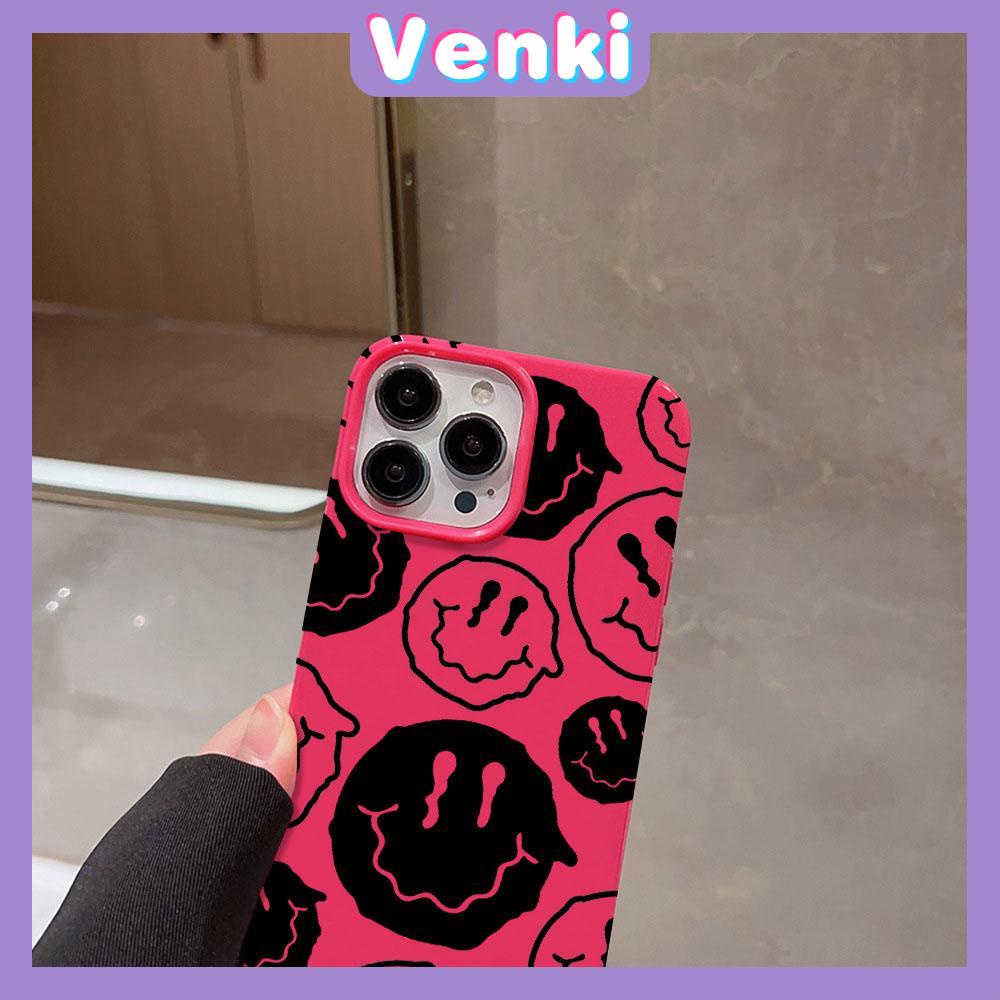 Case for iPhone 11 Soft TPU Glossy Rose Red Candy Case Cute Trendy Smiley Camera Protection Shockproof For iPhone 14 13 12 11 Pro Max 7 8 Plus X XR