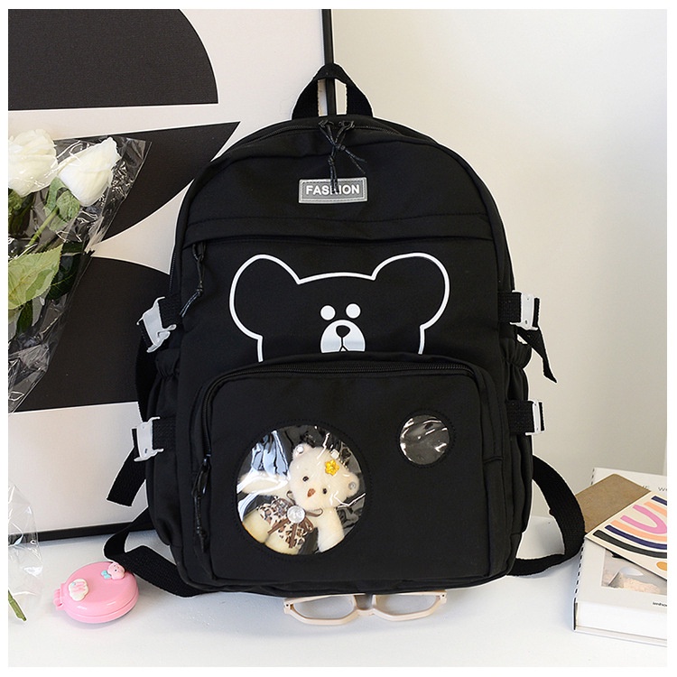 T93013 Tas ransel wanita teddy import harga grosir bisa bayar di tempat