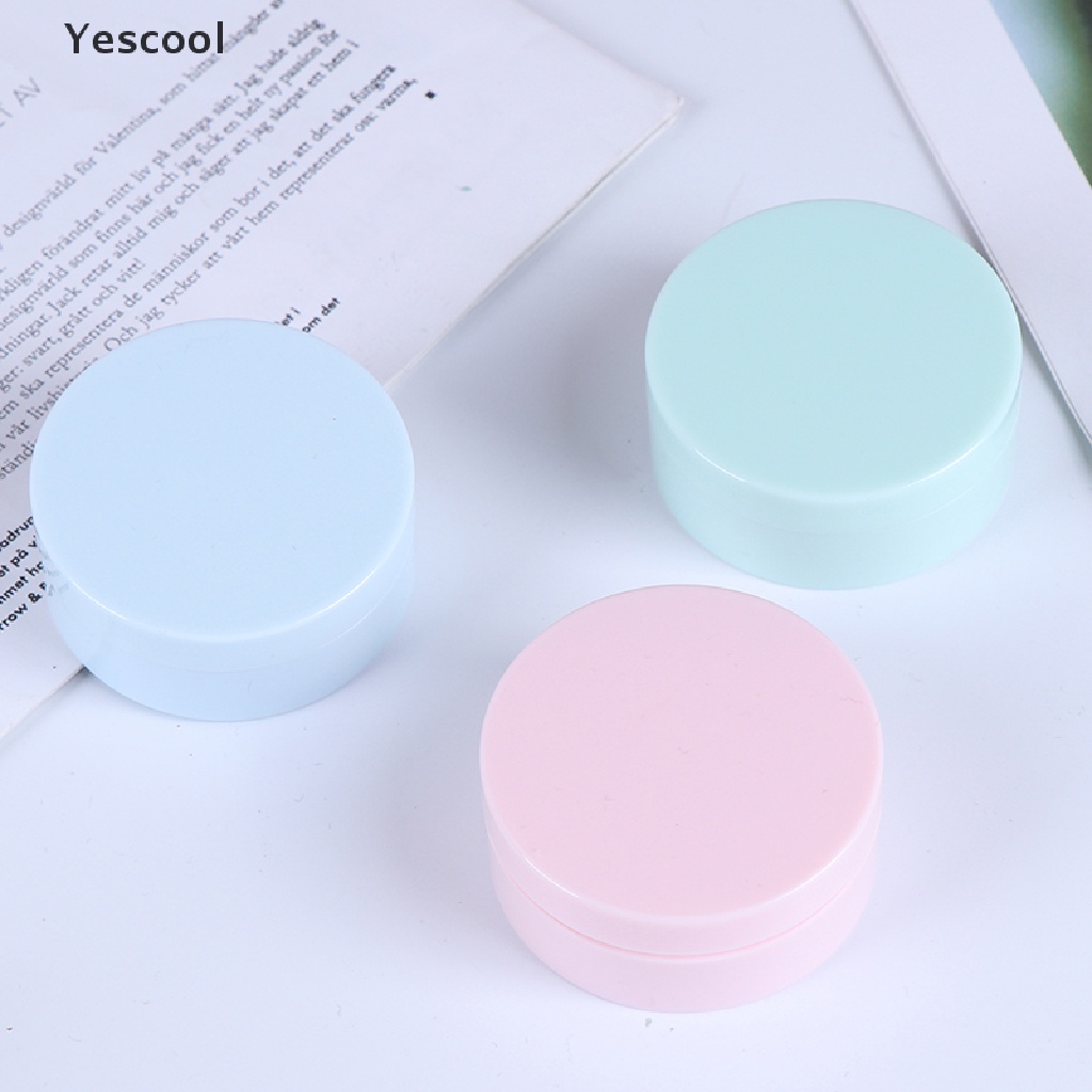 Yescool 50g Pot Longgar Kosong Dengan Saringan Wadah Jar Makeup Kosmetik Travel ID