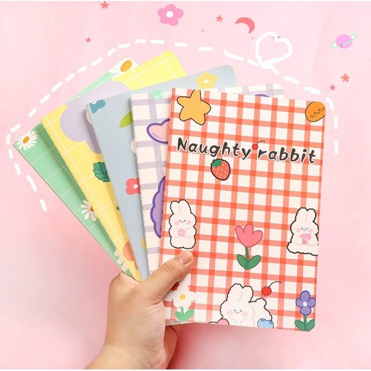 Note Book Momo Karakter Buku Tulis Garis Motif Lucu A5 30 Lembar