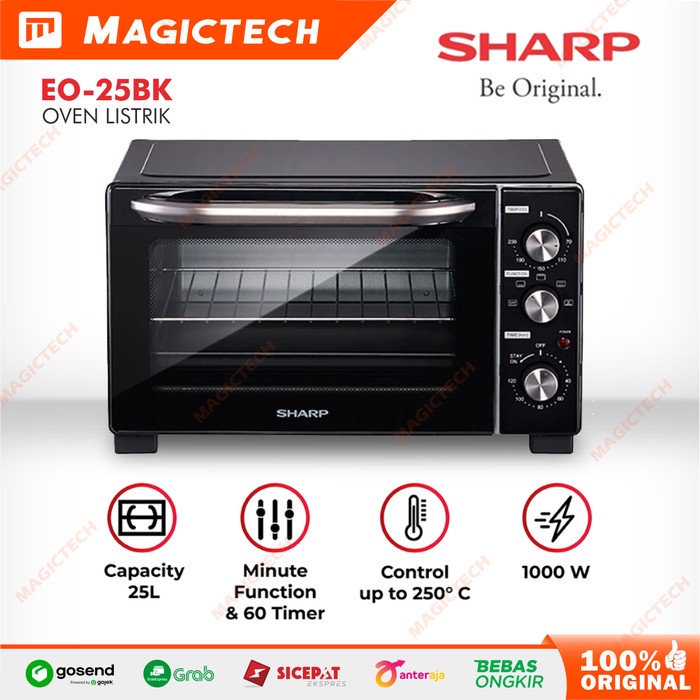 OVEN LISTRIK SHARP EO-25 / EO25BK - 25 Liter