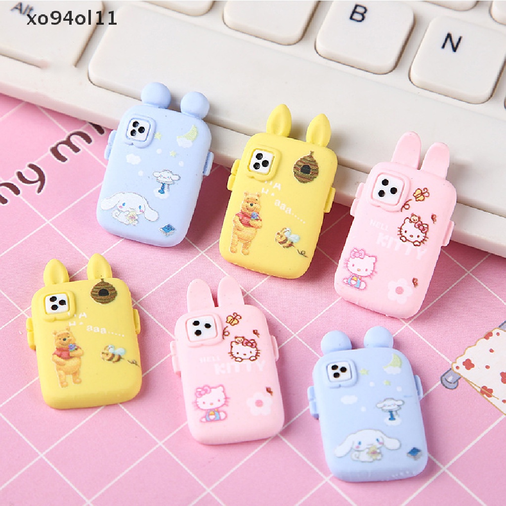 Xo 5pcs 1: 12rumah Boneka Miniatur Aksesoris Model Ponsel Mini OL