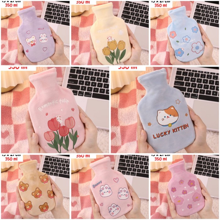 Kantong Kompres Air Panas Dingin Hot Water Bag Penghangat Perut