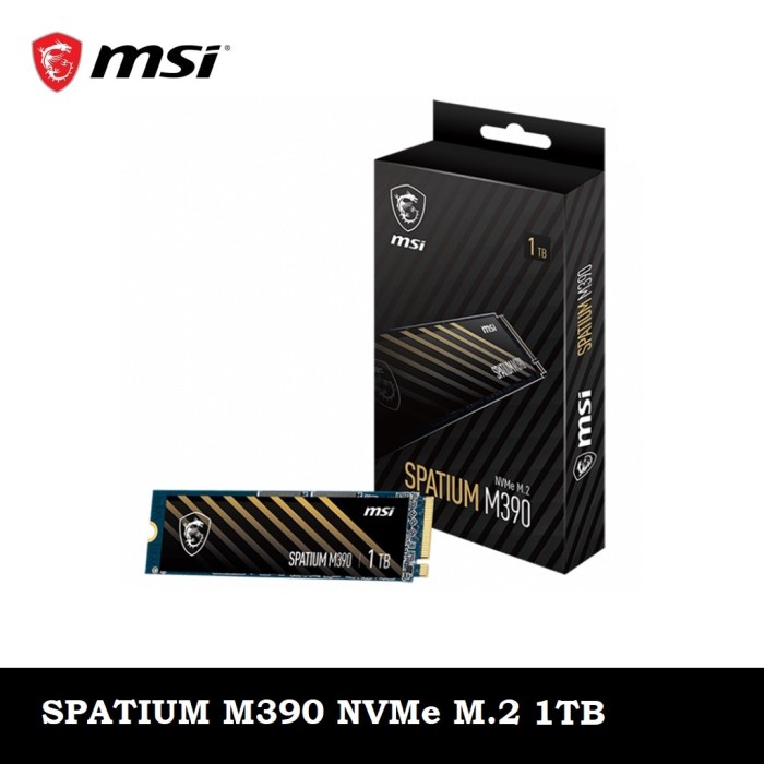 SSD MSI SPATIUM M390 PCIe 3.0 NVMe M.2 1TB