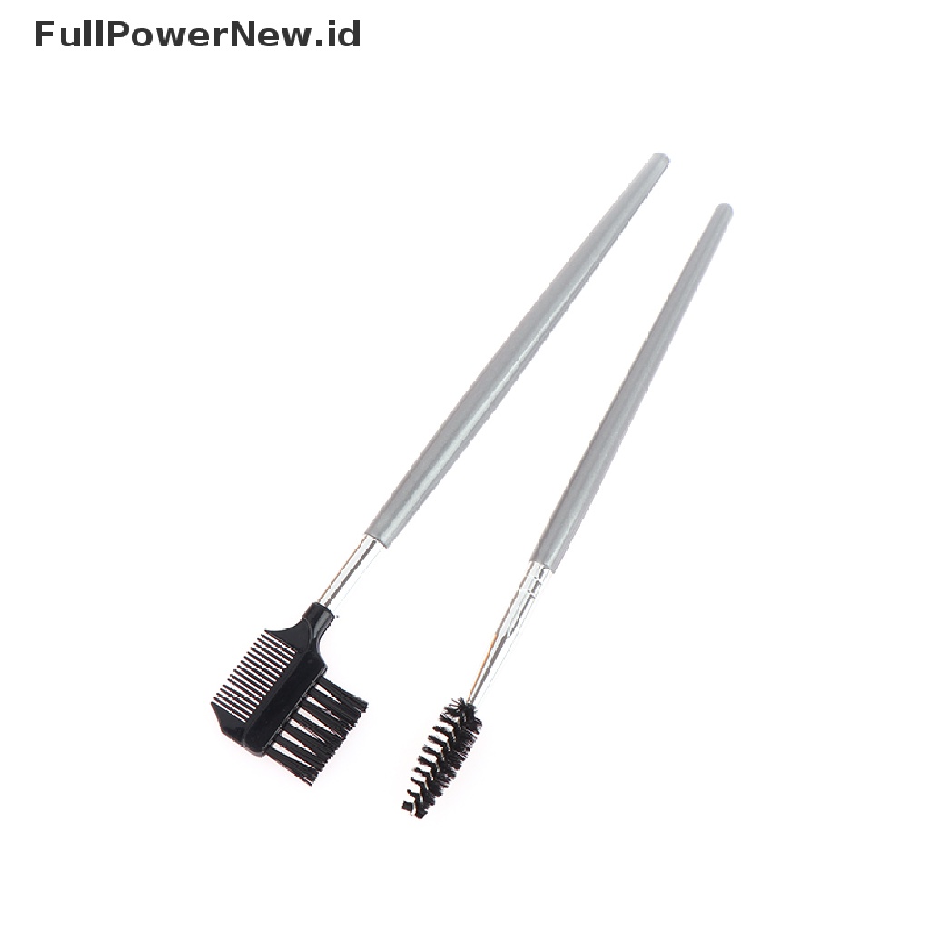 Power 2Pcs Sikat Sisir Bulu Mata Lash Alis Makeup Eyelash Extension Tools ID
