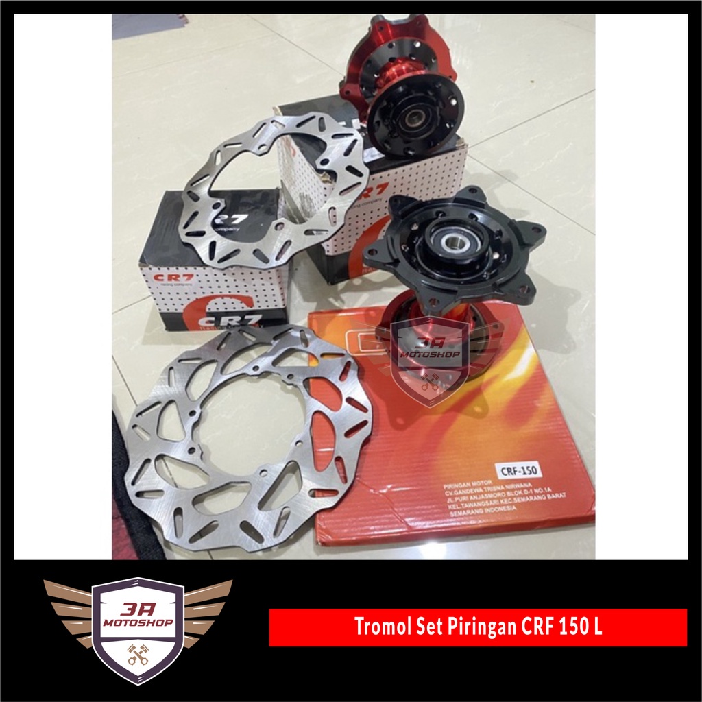 Set tromol depan dan belakang CRF 150