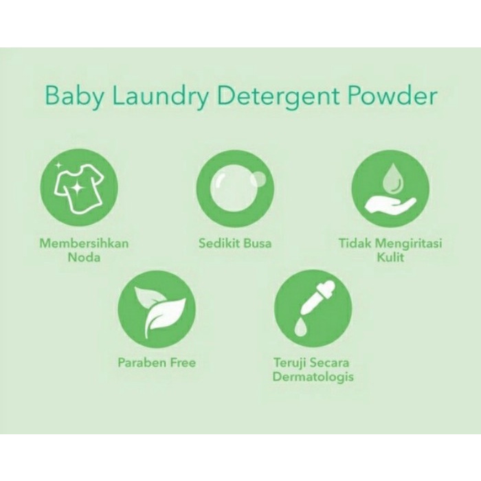 Pigeon Baby Laundry Detergent Powder 1kg (Deterjen Bubuk)