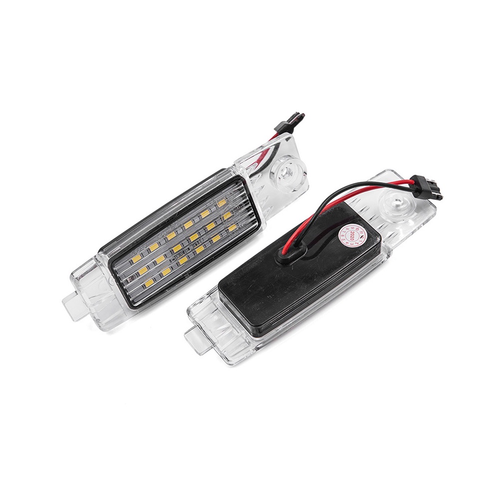 2x Untuk Toyota Harrier Hiace Highlander Kluger RAV4 Untuk Lexus RX300 Untuk Scion XB Putih LED Plat Lampu Plat Nomor Lampu