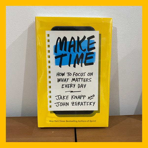 Buku cetak Import Make Time by Jake Knapp