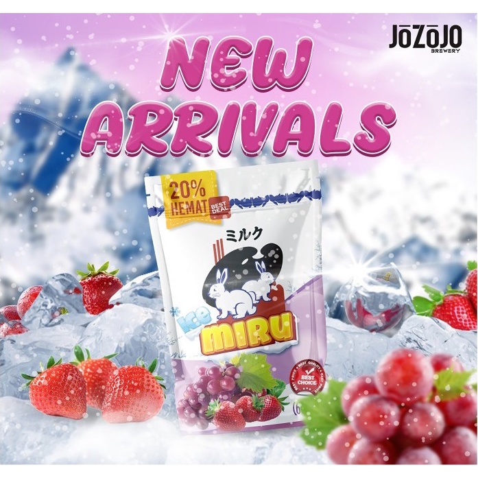 MIRU FRUITY ICE GRAPE BERRY 60ML 3MG  BY JOZOJO BREWERY