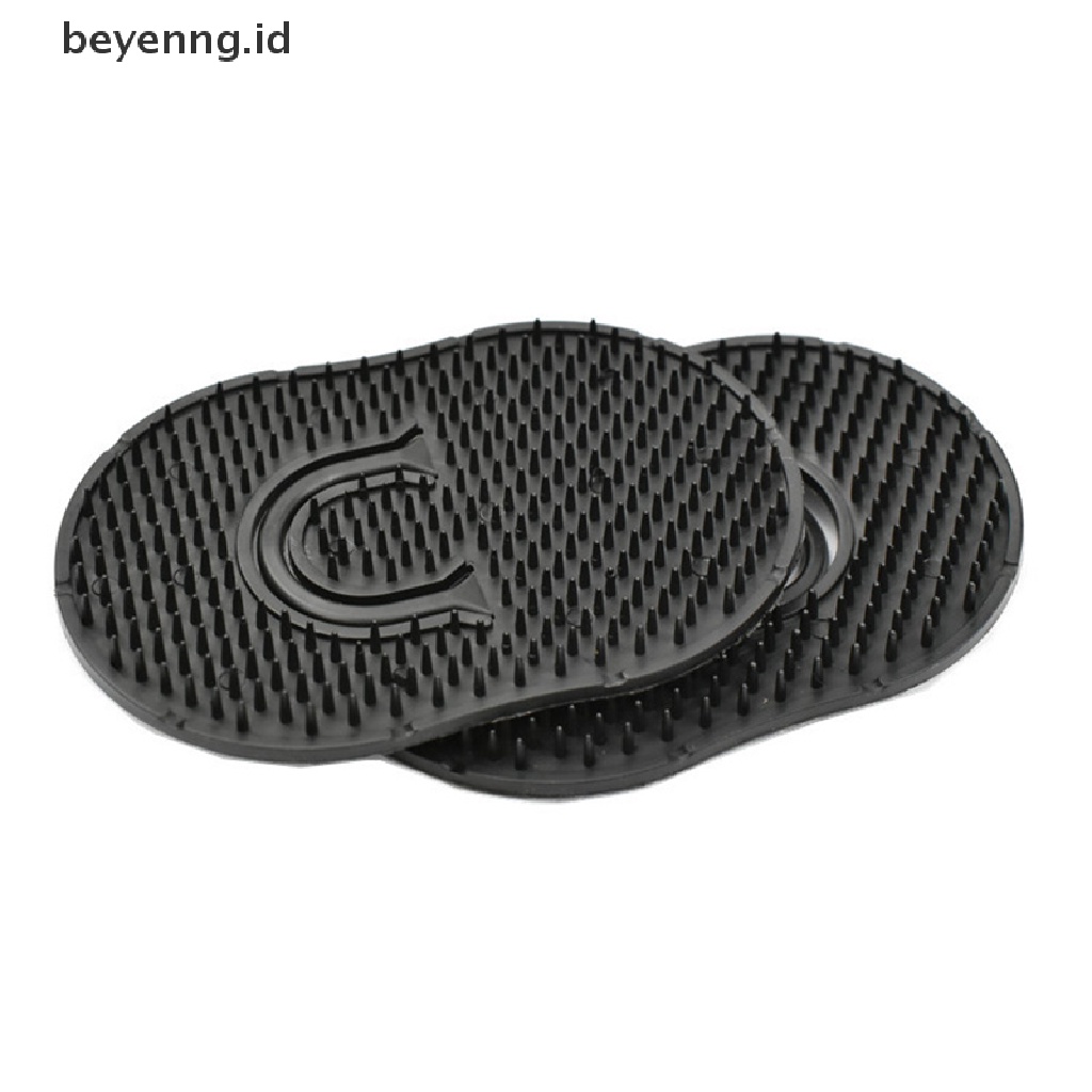 Beyen Sikat Sisir Rambut Saku Travel Portable Palm Hair Styling Tool Sisir Pijat Kulit Kepala ID