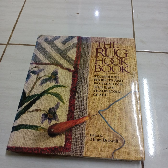 THE RUG HOOK BOOK-THOM BOSWELL-i3