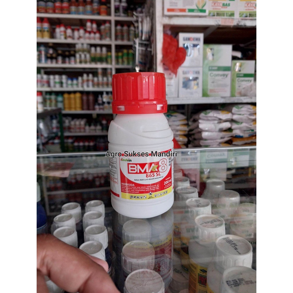 BMA 8/BMA 200 ml/Herbisida BMA 8 865SL 200 ml/Obat Rumput  BMA 8 200 ml