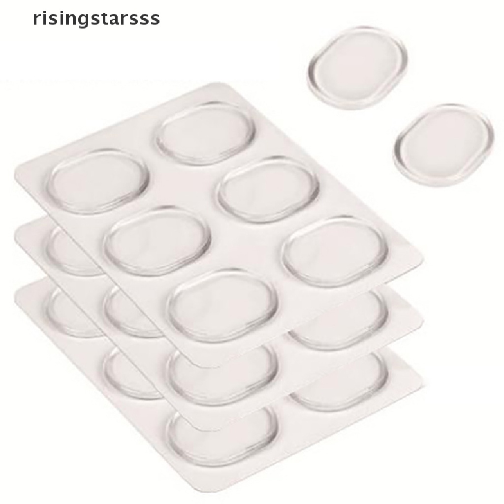 Rsid Span-new 6Pcs Pieces Drum Damper Gel Pads Silikon Drum Peredam Suara Untuk Drum Tone Control  Sepatu Jelly