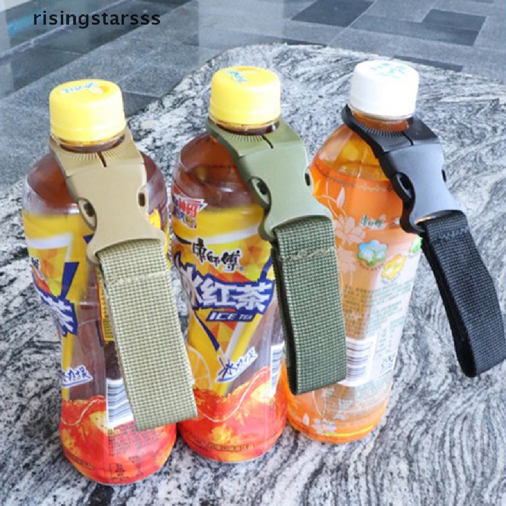 Rsid Span-new Klip Penahan Botol Air Outdoor Camping Hiking Tactical Gantung Sabuk Gesper Jelly