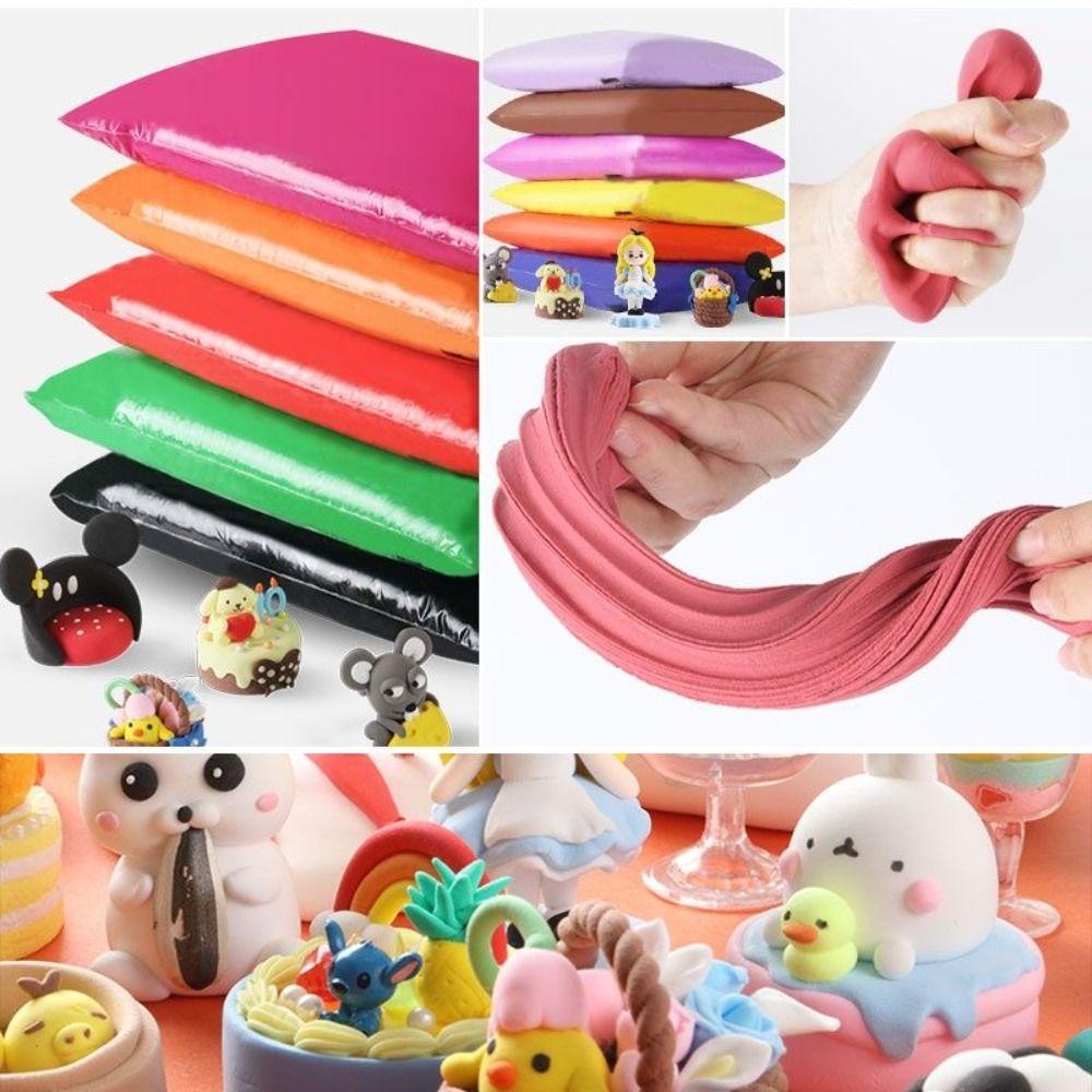 Mxbeauty Mainan Tanah Liat Ultra Ringan Mainan Anak Anak Hadiah Playdough Slimes Toys Modeling Clay Diy Kreatif Clay Light Clay Toys Diy Karet Lumpur Lembut Plastisin Mainan