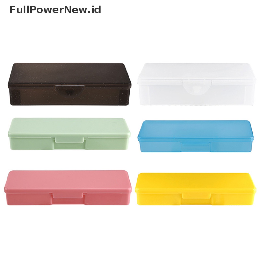 Power PP Gali Telinga Aksesoris Wadah Penyimpanan Tahan Debu Kotak Penyimpanan Alat Nail Art ID
