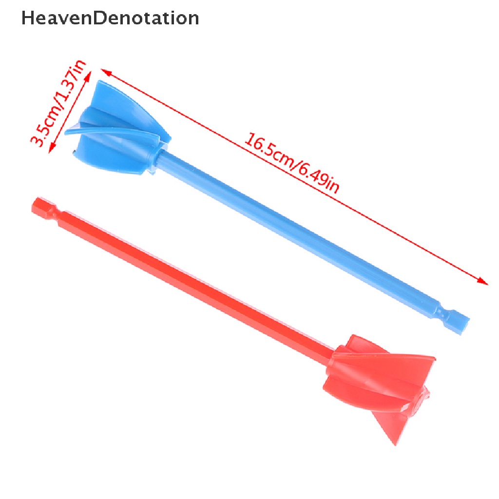 [HeavenDenotation] Mixer Epoxy Untuk Bor Epoxy Resin Mixer Paddle Pengaduk Cat Dua Arah HDV