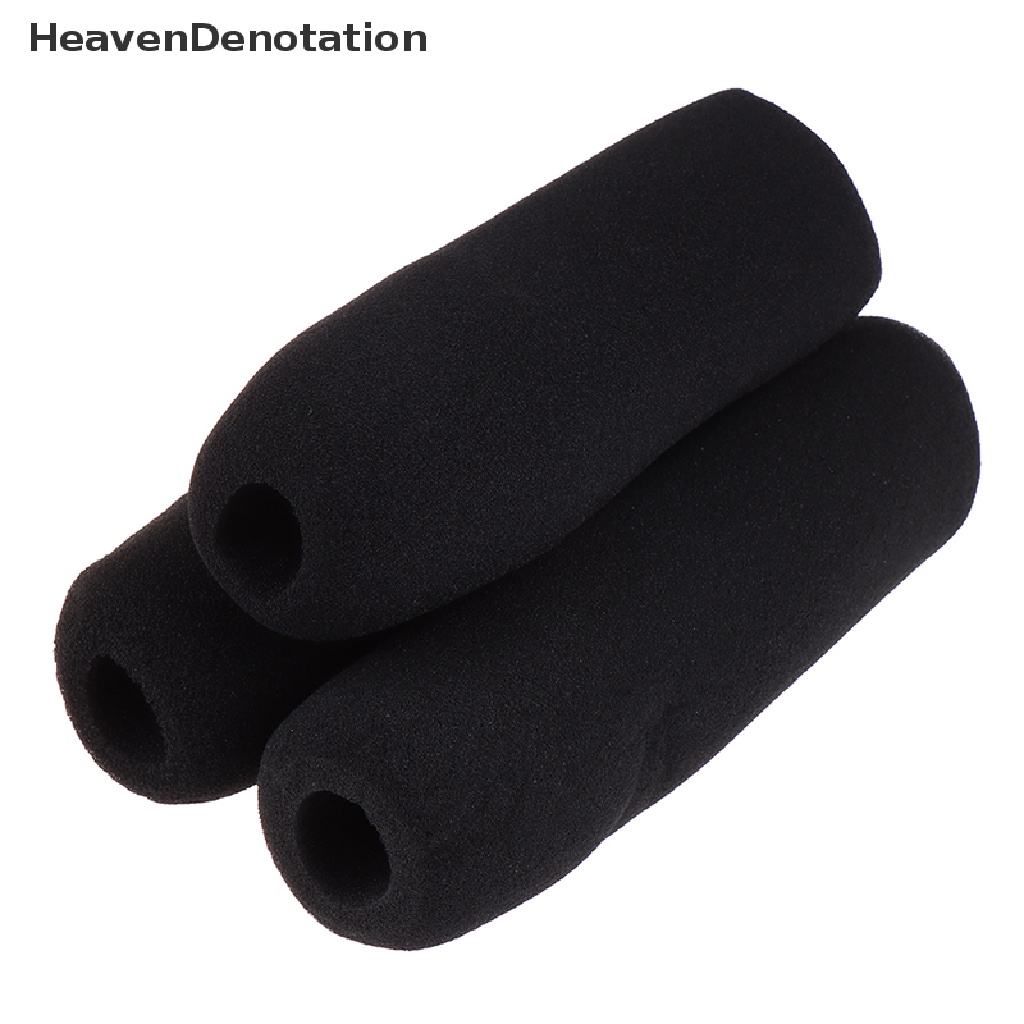 [HeavenDenotation] Profesional Mikrofon Panjang Tebal Kaca Depan Busa Lembut Cover Mic Cover HDV