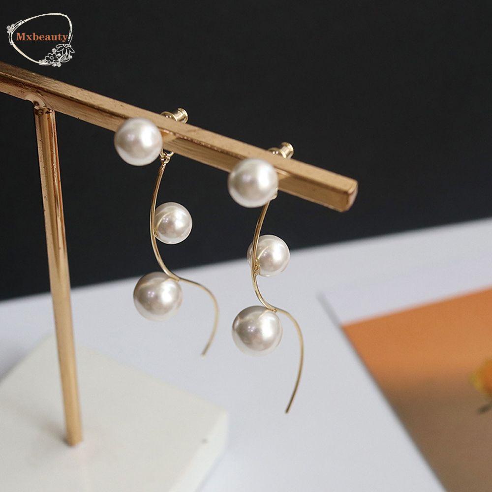 Mxbeauty Anting Wanita Indah Sederhana Lucu Elegan Temperamen Manis Perhiasan Fashion