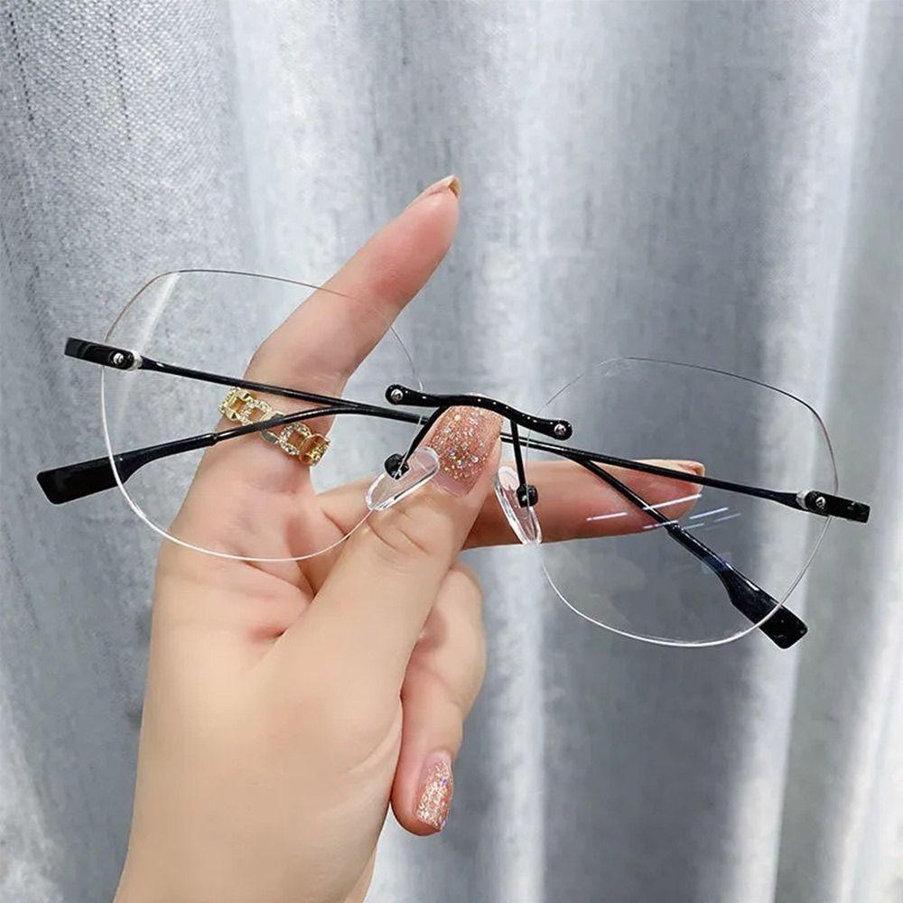 Lily Kacamata Anti Blueray Wanita Metal Eyewear Kacamata Baca