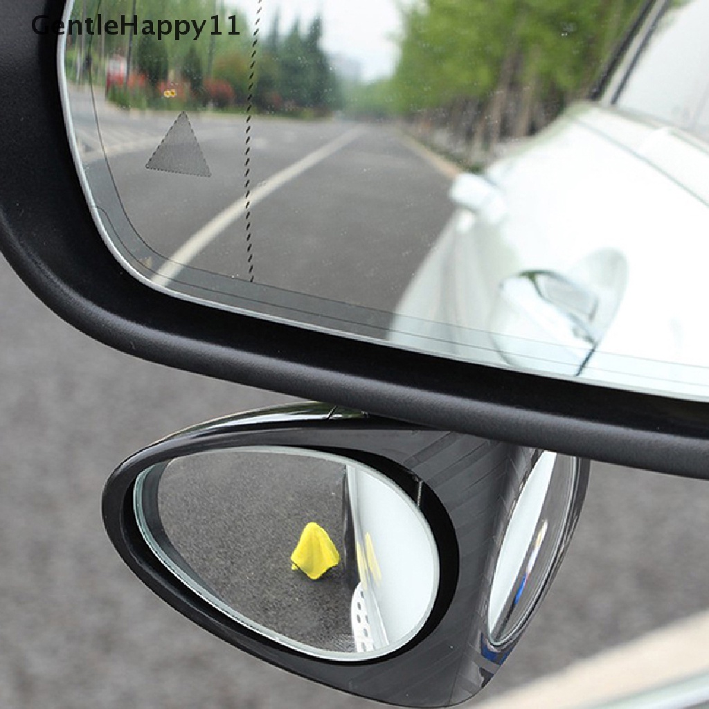 Gentlehappy Kaca Spion Bulat Bolak Balik Mobil Roda Depan Belakang Tambahan Spion 360derajat id