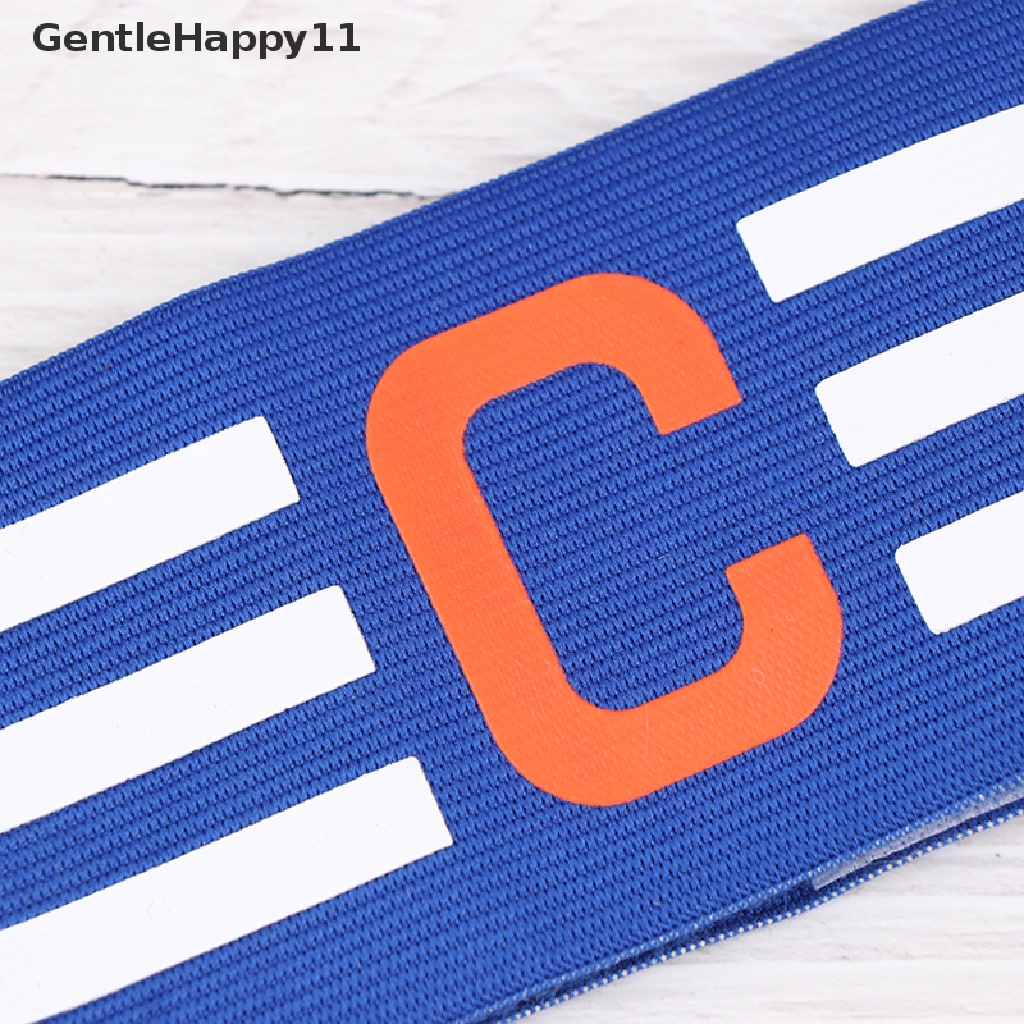 Gentlehappy Football Captain Armband Team Sepak Bola Captain Band Arm Training Ban Lengan Sepak Bola id