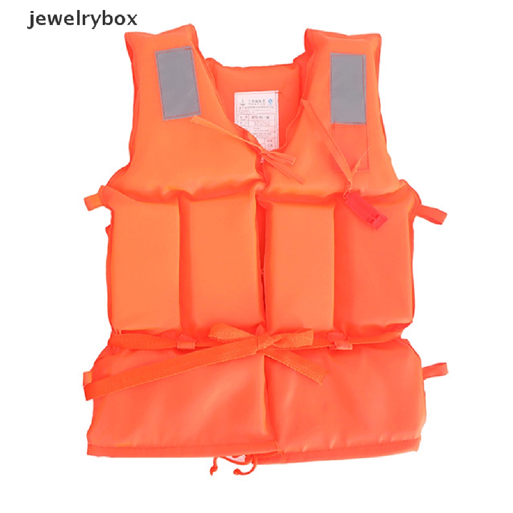 [jewelrybox] Rompi Jaket Pelampung Renang Flotasi Busa Anak Dewasa Orange Terbaru Dengan Butik Peluit