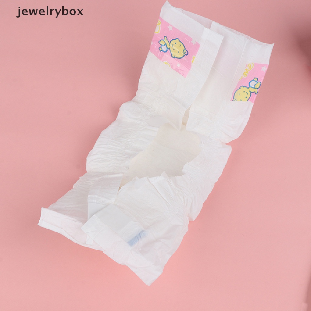 [jewelrybox] 3pcs Popok Celana Memakai Untuk Boneka Aksesori Hadiah Bayi Lahir Aksesoris Mainan Anak Butik