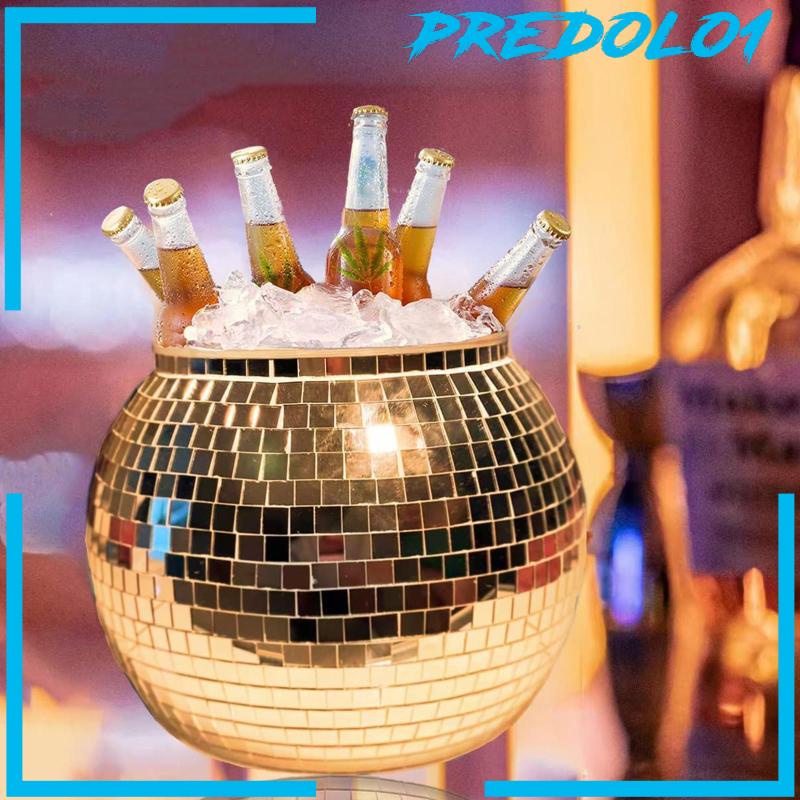 [Predolo1] Disco Ice Bucket Untuk Bar Ice Chilled Cocktail Beer Minum Wisuda