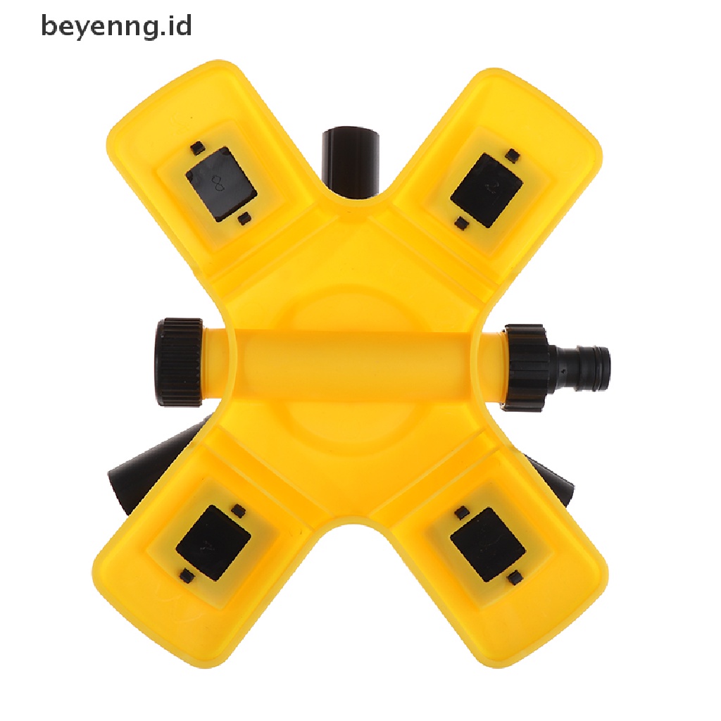 Beyen 1Pc 360derajat Rotasi Otomatis 3kepala Garpu Adjustable Sprinkler ID