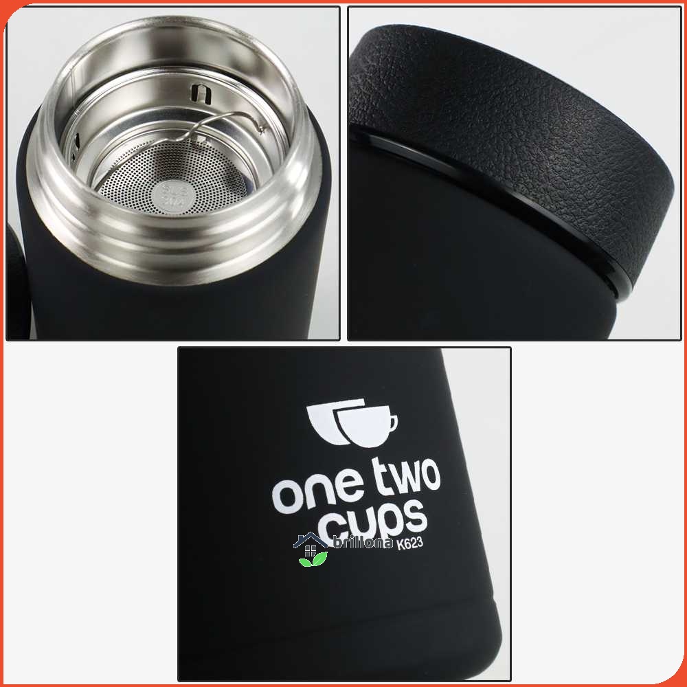 One Two Cups Botol Minum Thermos Mini Stainless Steel 400 ml - K623