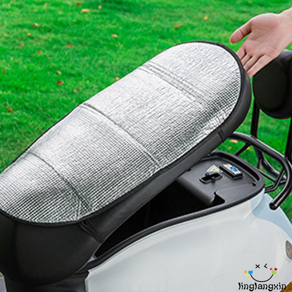 Llx-sarung Kursi Motor Listrik, Pelindung Sinar Matahari Thermal Insulation Waterproof Universal Summer Mat