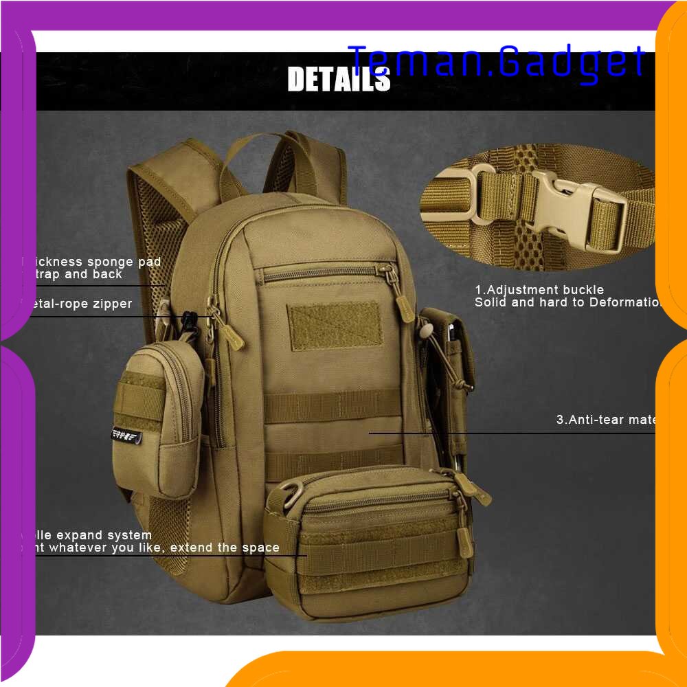 TG - OLR Protector Plus Tas Ransel Backpack Military Tactical Waterproof 15L - 8062