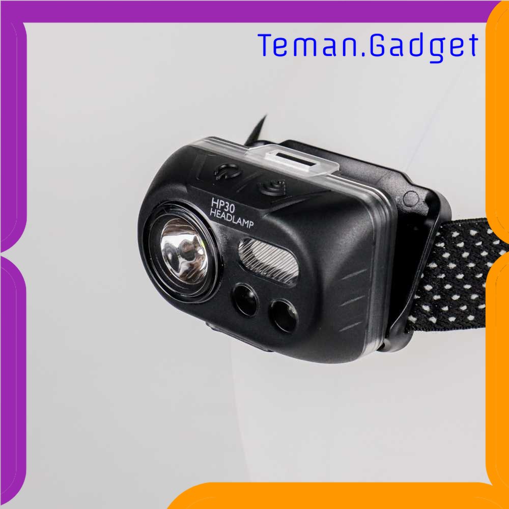 TG - OLR JETBeam Senter Kepala Headlamp LED USB Rechargeable 200 Lumens - HP30